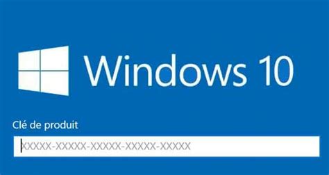 Activation de la clé de produit Windows Server 2012